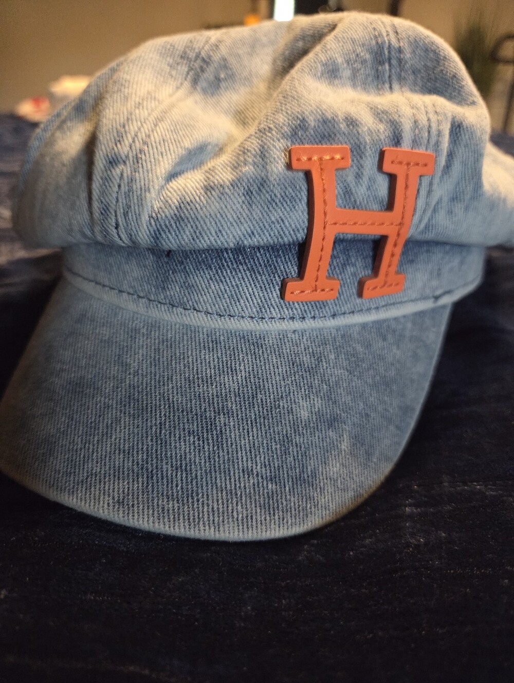 Light Denim Cabby Hat New!